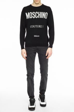 Sweter z logo, zdjęcie 2 Sweter z logo od Moschino